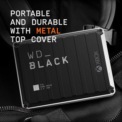 _BLACK 4TB P10 Game Drive for Xbox - Portable External Hard Drive HDD with 1-Month Xbox Game Pass - BA5G0040BBK-WESN